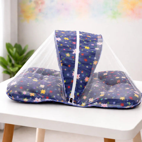 Mosquito Net navy blue multi stars - Bbs 7