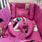 8 Pieces Cot Set pink Minnie mouse