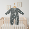 Baby Romper For Winter Grey Snow man