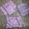 8 Pieces Baby Bedding set pink doll kitty VOL-7-8