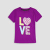 Love summer Tee purple