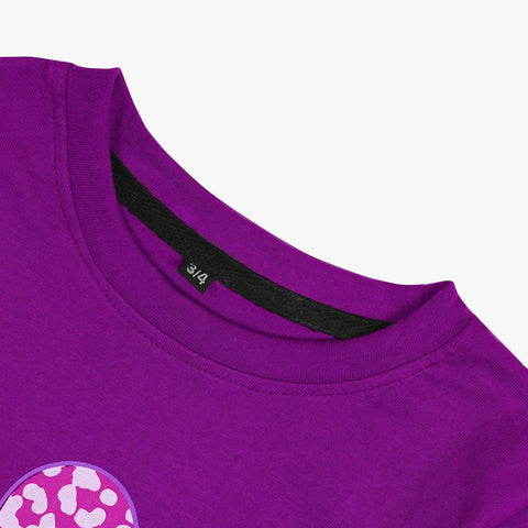 Love summer Tee purple