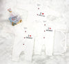 Pack Of 3 Romper white