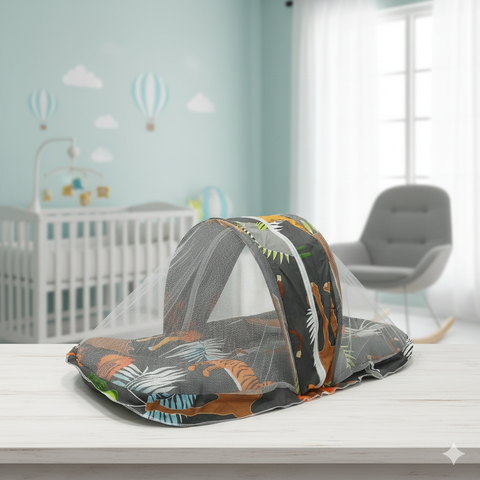Mosquito Net grey animals