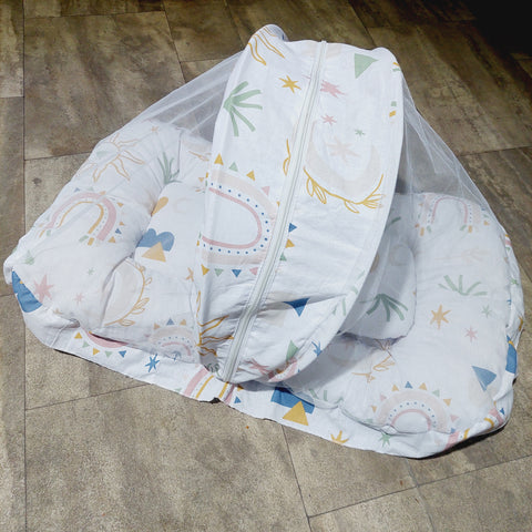 Mosquito Net white rainbow