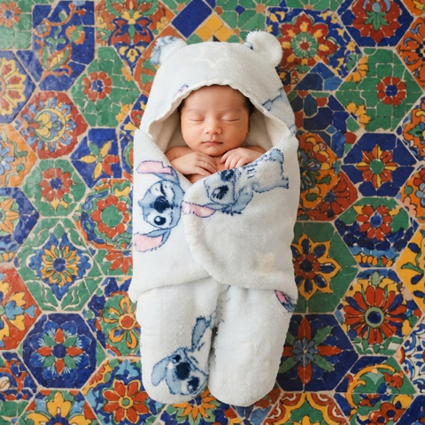 Warm Cozy Swaddles Printed