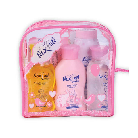 Soft And Mild Nexton Bath Care Kit pouch