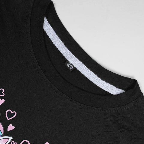 Unicorn summer Tee black