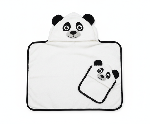 Baby Bath Towel With glove