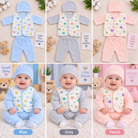 Pack of 3 suits for winter Happy smile