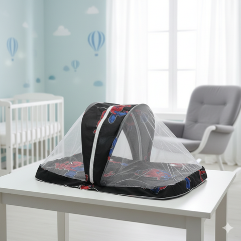 Mosquito Net black spiderman