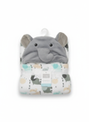 Hudson Blanket Shawl Grey Elephant