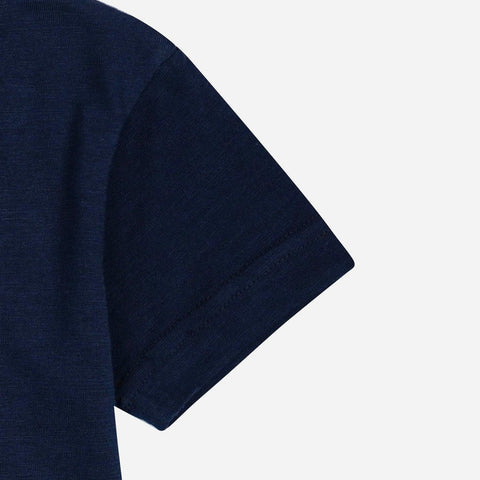 Flowers summer Tee blue