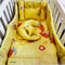8 Pieces Cot Set yellow Rabbit