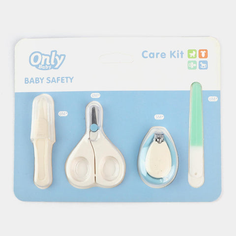 4 Pieces Baby Care Kit - Blue