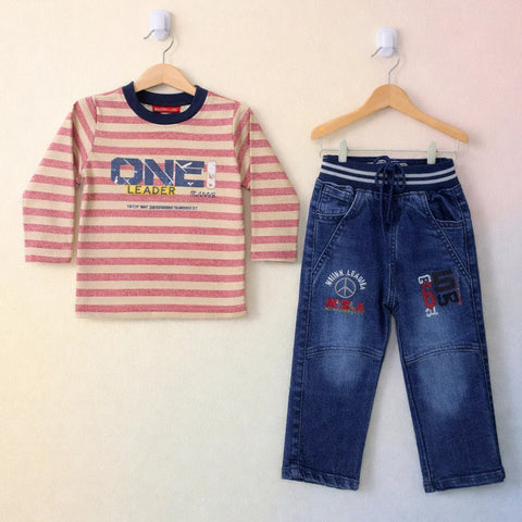 T-Kids - 2 Pieces - Suit Set - Skin - Leader