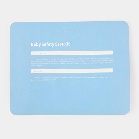4 Pieces Baby Care Kit - Blue