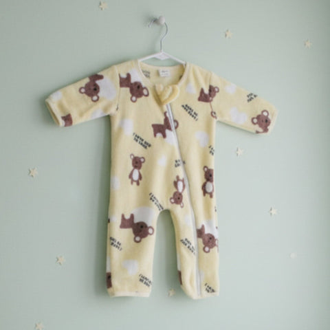 Baby Romper For Winter yellow bear vol 17-9