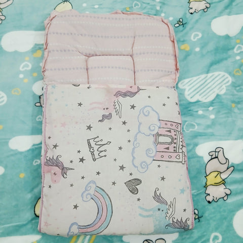 Stylish Carry Nest frill style Pink Unicorn - vol 6