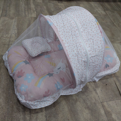Mosquito Net pink unicorns