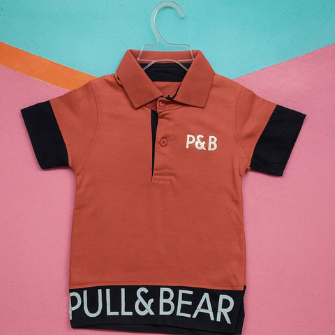 T-Shirt - Pull & Bear - Dark Pink