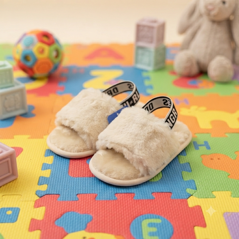 Baby sandal fur Off White