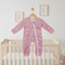 Baby Romper For Winter pink Snow man