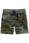 Imported baba shorts green army print