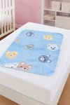 Diaper Changing Sheet blue bear