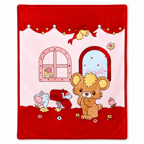 Imported Double Ply Blanket Red Mouse
