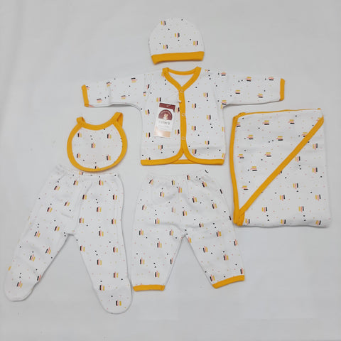 6 Pieces Baby Suit For Winter Dotted