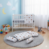 Carry Nest With Pillows white golden stars