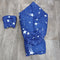Bow Hearts Ribbon Carry Nest blue white stars