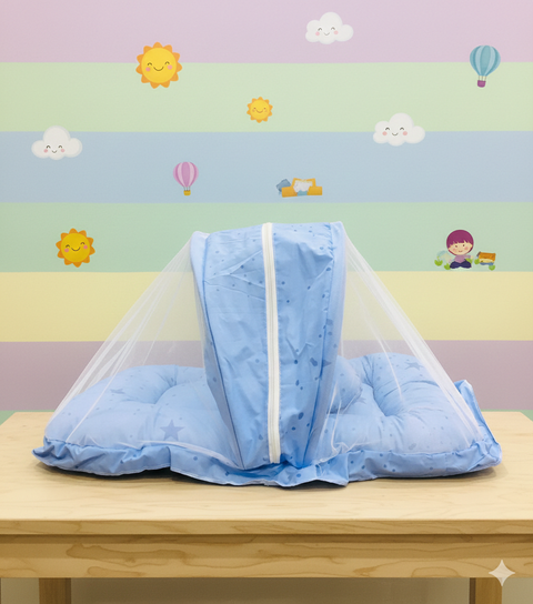Mosquito Net Blue stars - Bbs 8