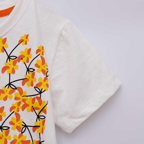 Baby dress for summer white flower girl
