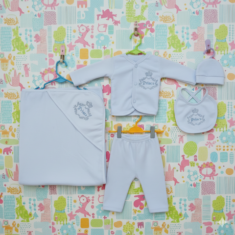 5 Pieces Baby Suits For Winter prince
