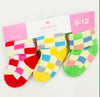 Pack Of 3 Socks red yellow green
