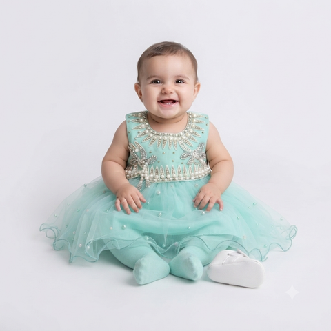 Fancy Princess Frocks green