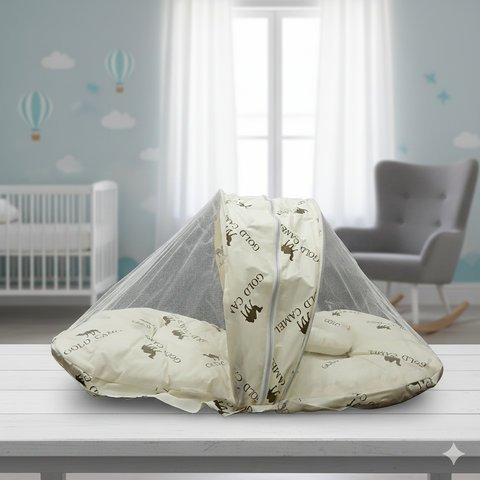 Mosquito Net yellow gold camel