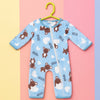 Baby Romper For Winter blue bear vol 17-9