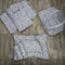 8 Pieces Baby Bedding set white pink kitty VOL-5-8