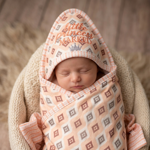 Hooded Warm Wrapping Sheet Little princess