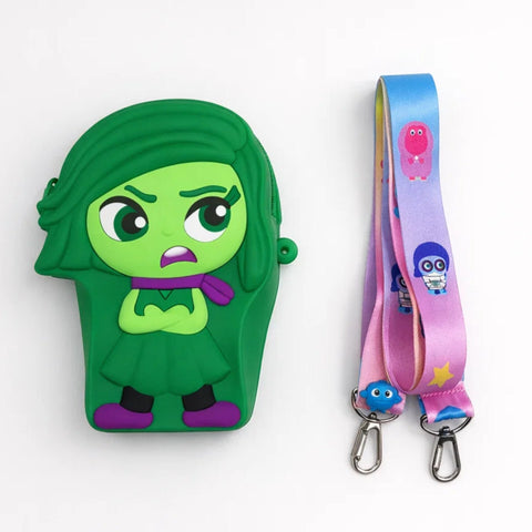 Girl's - Fashion Silicon Pouch - Green - Doll - 49312