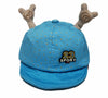 P Cap For Babies sky blue stars