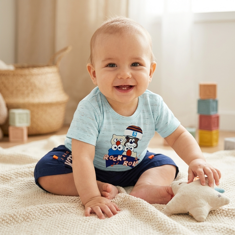 Boy Suit For Summer Rock Roll