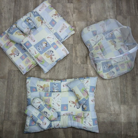 8 Pieces Baby Bedding set Animals VOL-6-8