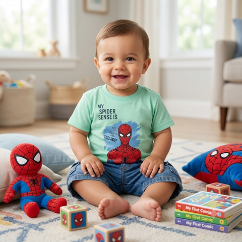 Boy Suits For Summer spiderman