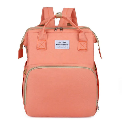 2 In 1 Bag Bed Peach