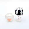 Baby Glass Feeder white - Heart