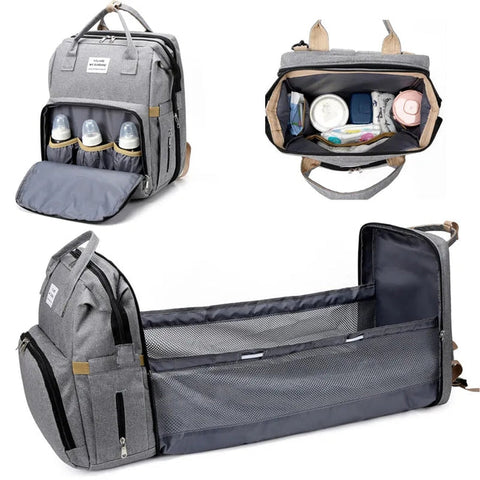 2 In 1 Bag Bed Peach
